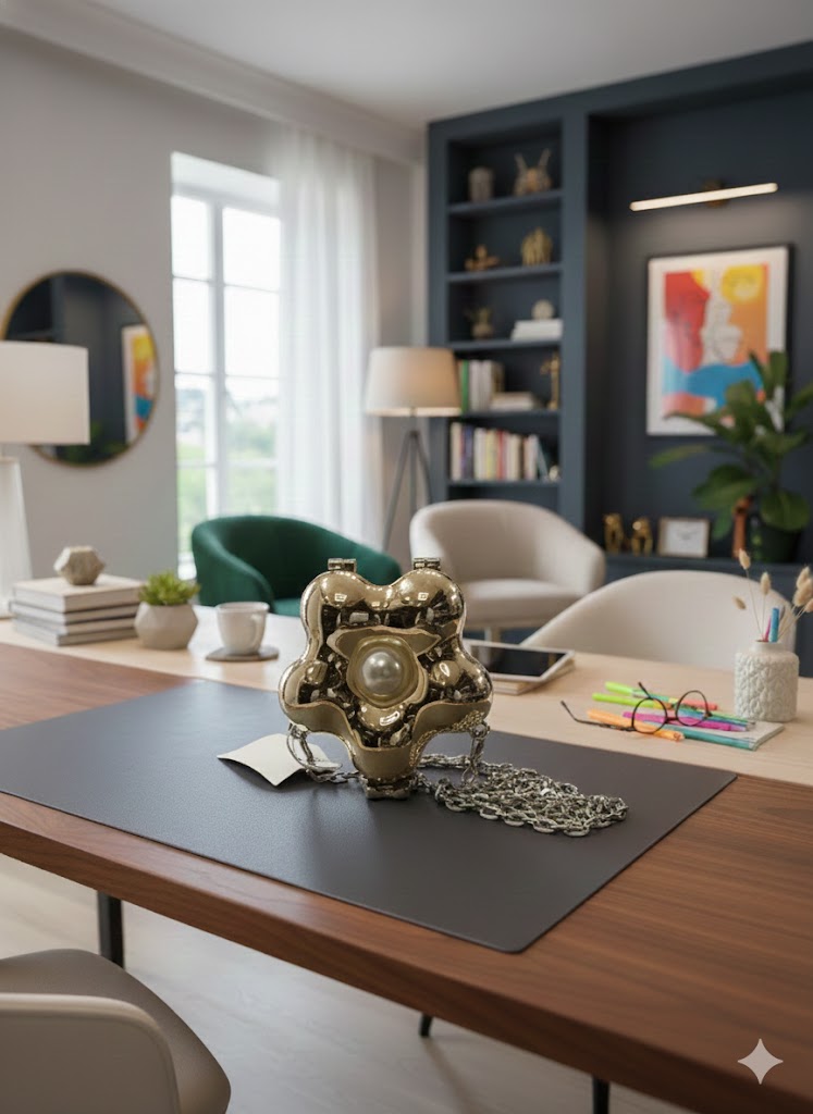 Girls Clutch Mini Bag - (Shimmy Gold)