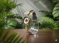 Girls Watches - Luxury Stainless Steel Band - with locket