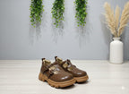 Girls Buckle Sandals  with rugged soles