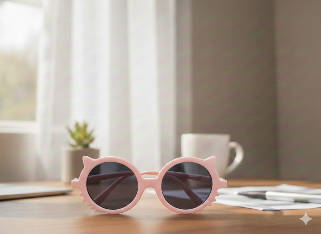 Kids Fashionable  Cat eye Eyeglasses - Unisex