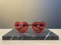 Fashionable  Children's Heart shape sun Glasses - (Pink)