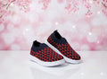 Kids Mesh Trendy Outdoor Sport Sneakers - (Blue + red colorway)