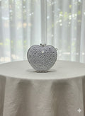 Girls Mini Silver Piece Clutch Bag