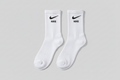 3 Pairs of White Nike Socks